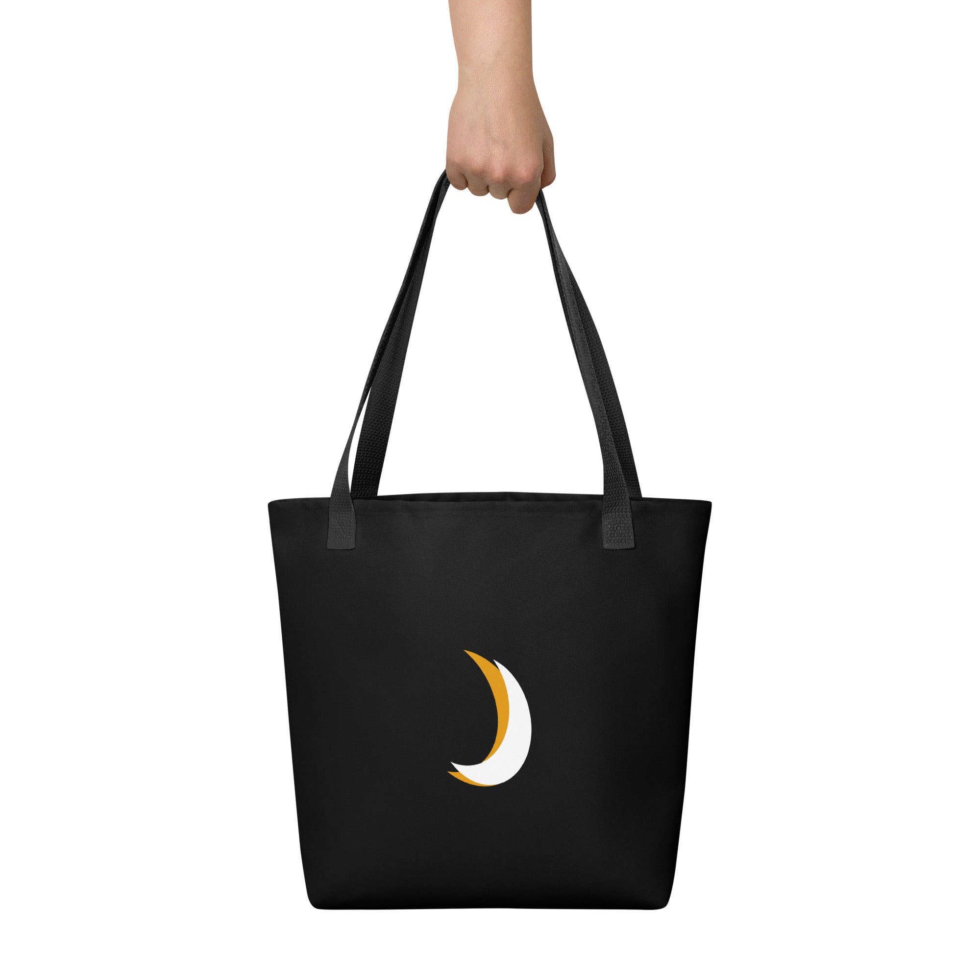J-MOON Tote Bag - Black
