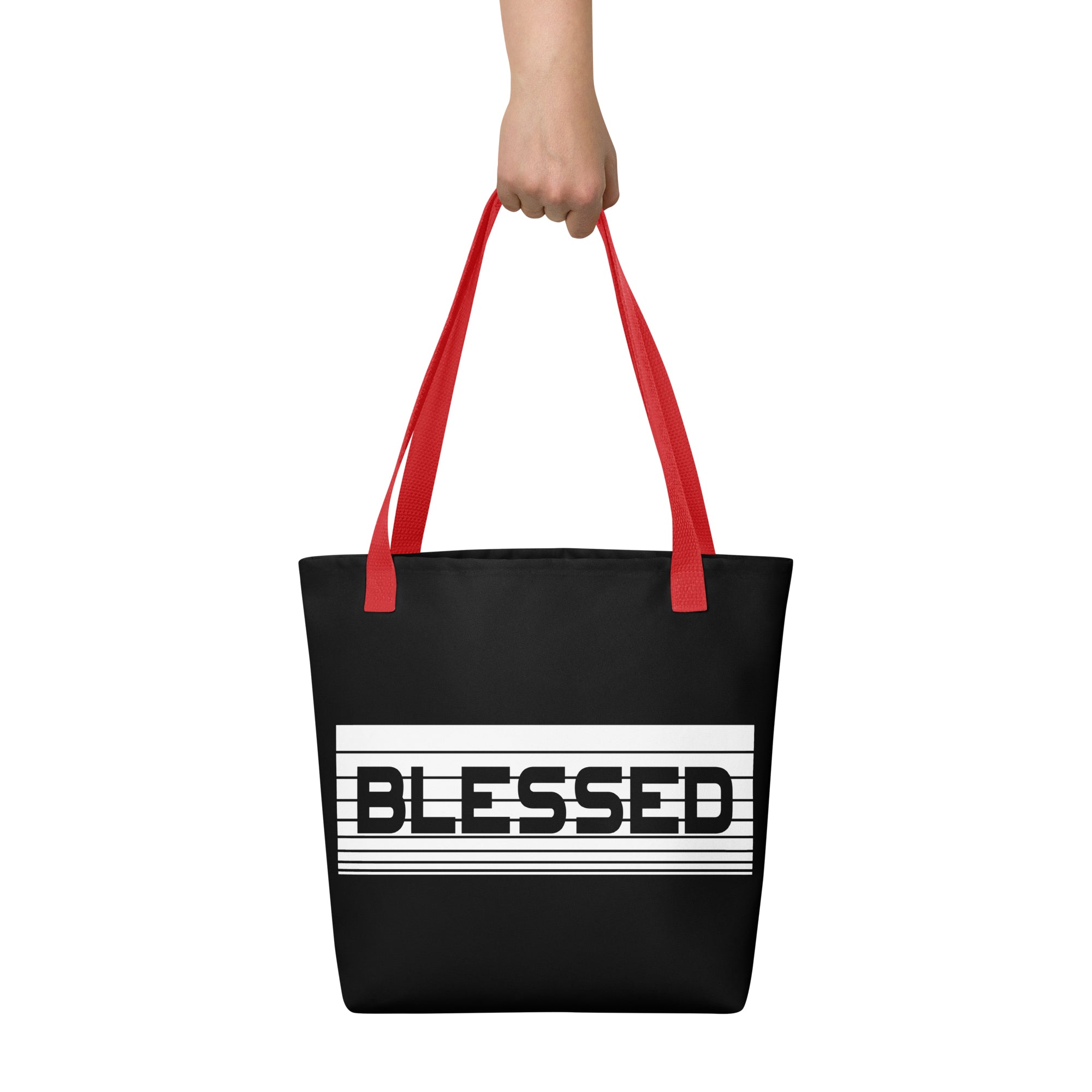 BLESSED Tote Bag - Black