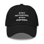 STAY MOTIVATED Baseball Hat